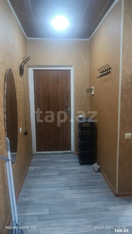 Kirayə verilir 1 otaqlı mənzil 35 m²