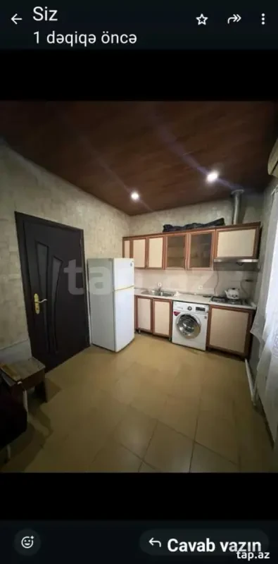 Kirayə verilir 2 otaqlı həyət evi 60 m²
