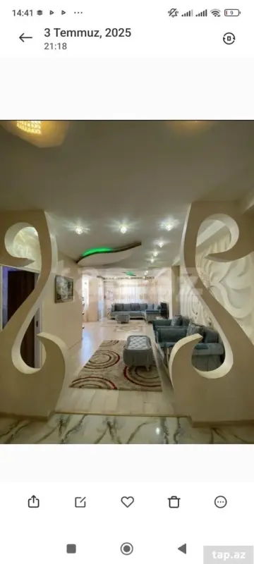 Satılır 3 otaqlı yeni tikili 122 m²