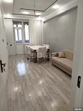 Kirayə verilir 2 otaqlı yeni tikili 68 m² — Sumqayıt, Saray 2 otaq 68.00 m²