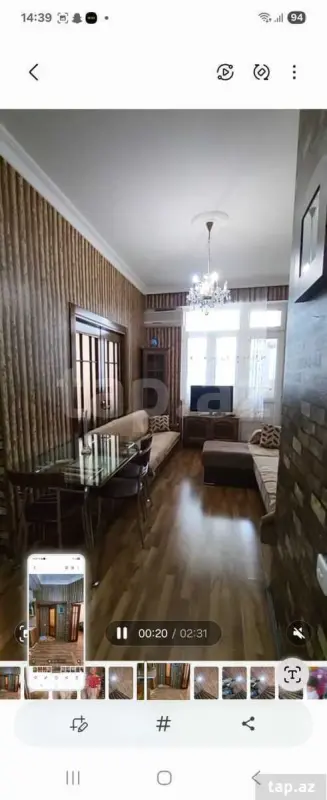 Kirayə verilir 2 otaqlı yeni tikili 60 m²