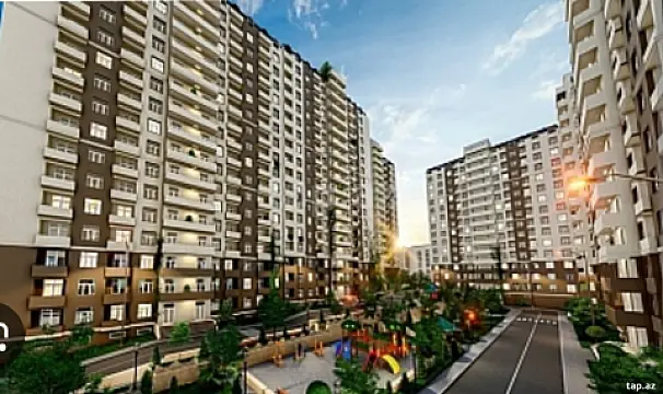 Satılır 2 otaqlı yeni tikili 41.8 m² — Bakı, Yeni Günəşli 2 otaq 41.80 m²