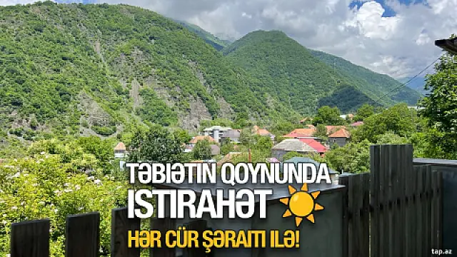 Kirayə verilir 4 otaqlı həyət evi 170 m² — Qax 4 otaq 170.00 m²