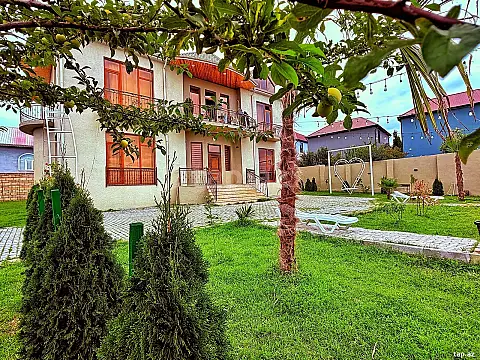 Kirayə verilir 7 otaqlı həyət evi 300 m² — İsmayıllı 7 otaq 300.00 m²