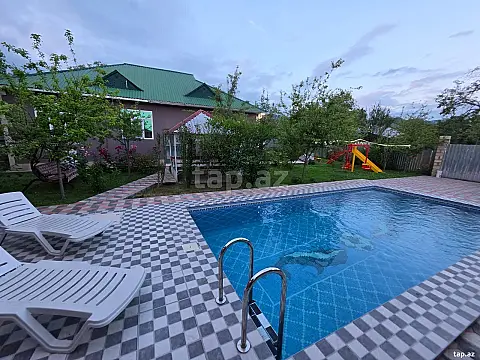 Kirayə verilir 3 otaqlı həyət evi 120 m² — Qəbələ 3 otaq 120.00 m²