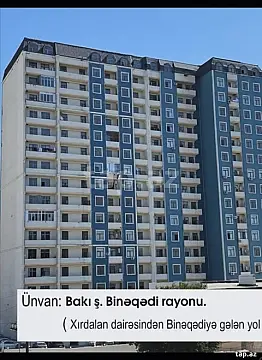 Satılır 2 otaqlı yeni tikili 54 m² — Bakı, Binəqədi 2 otaq 54.00 m²