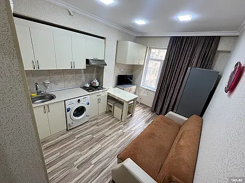 Kirayə verilir 1 otaqlı yeni tikili 36 m² — Xırdalan, Abşeron 1 otaq 36.00 m²