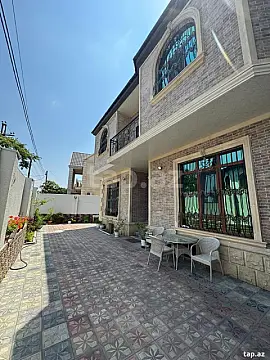 Satılır 6 otaqlı həyət evi 374.8 m² — Bakı, M.Ə.Rəsulzadə qəs. 6 otaq 374.80 m²