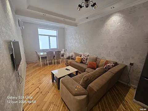 Kirayə verilir 2 otaqlı yeni tikili 60 m² — Bakı 2 otaq 60.00 m²