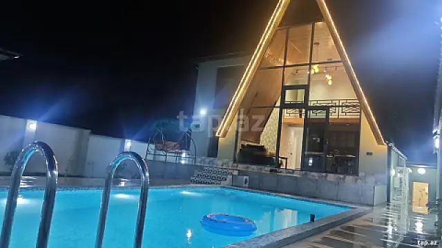 Kirayə verilir 3 otaqlı həyət evi 300 m² — Qəbələ 3 otaq 300.00 m²