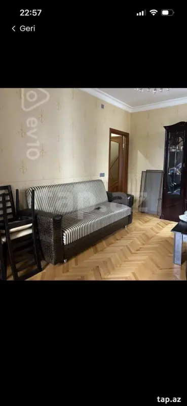 Kirayə verilir 3 otaqlı mənzil 80 m²