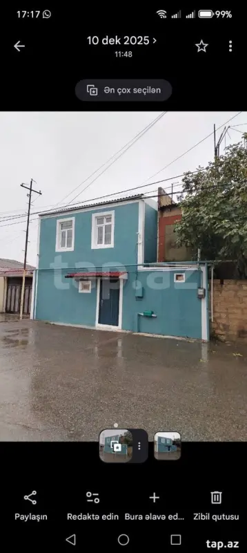 Satılır 4 otaqlı həyət evi 98 m²