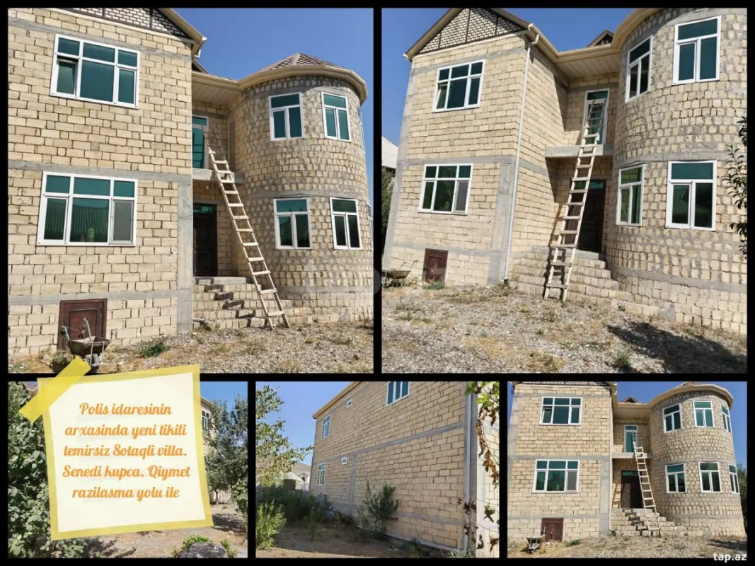Satılır 8 otaqlı həyət evi 6 m²
