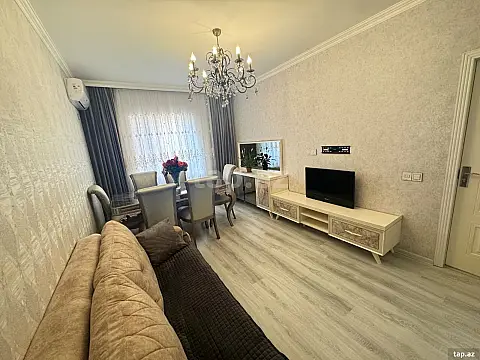 Kirayə verilir 2 otaqlı yeni tikili 65 m² — Bakı 2 otaq 65.00 m²