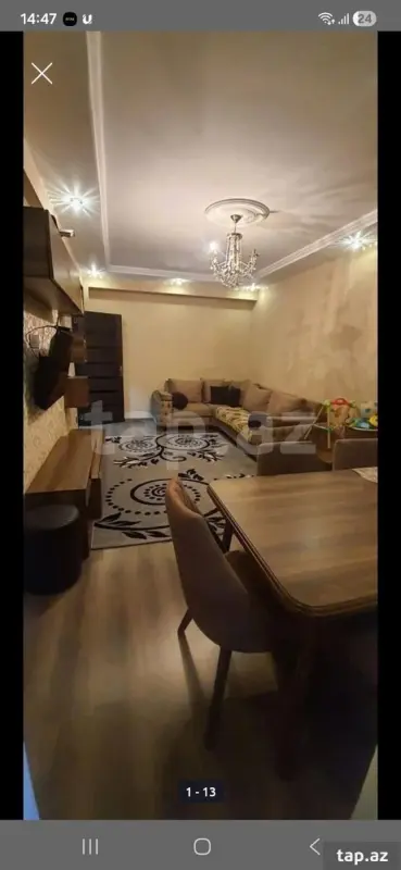 Kirayə verilir 3 otaqlı yeni tikili 70 m²
