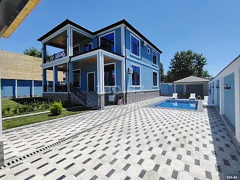Kirayə verilir 5 otaqlı həyət evi 200 m² — Qəbələ 5 otaq 200.00 m²