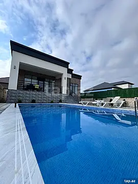 Kirayə verilir 3 otaqlı həyət evi 90 m² — Qəbələ 3 otaq 90.00 m²