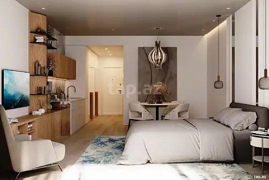 Satılır 1 otaqlı yeni tikili 57.2 m² — Bakı, Nardaran 1 otaq 57.20 m²
