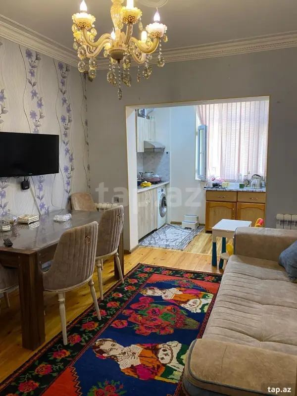 Satılır 2 otaqlı mənzil 58 m²