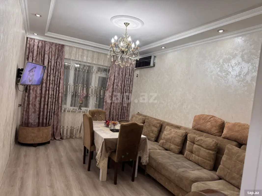 Satılır 2 otaqlı mənzil 46 m²