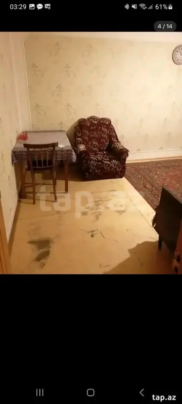 Kirayə verilir 1 otaqlı yeni tikili 500 m²