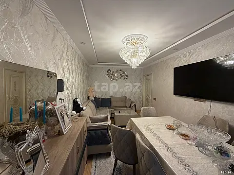 Satılır 2 otaqlı mənzil 53.4 m² — Mingəçevir 2 otaq 53.40 m²