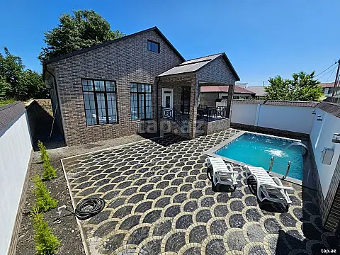 Kirayə verilir 4 otaqlı həyət evi 150 m² — Qəbələ 4 otaq 150.00 m²