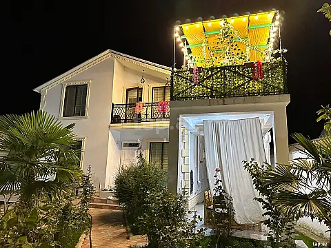 Kirayə verilir 4 otaqlı həyət evi 240 m² — Qəbələ 4 otaq 240.00 m²