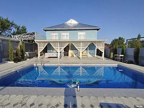 Kirayə verilir 3 otaqlı həyət evi 200 m² — Qəbələ 3 otaq 200.00 m²