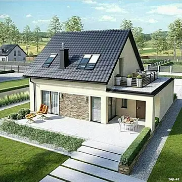 Satılır 3 otaqlı həyət evi 76 m² — Bakı, Hövsan 3 otaq 76.00 m²