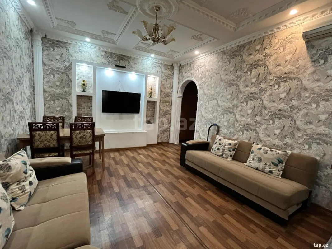 Kirayə verilir 4 otaqlı mənzil 80 m²
