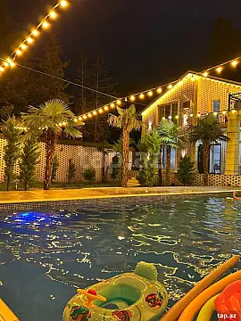 Kirayə verilir 4 otaqlı həyət evi 105 m² — Qəbələ 4 otaq 105.00 m²