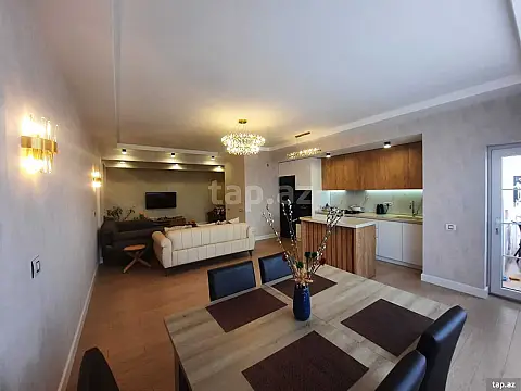 Satılır 3 otaqlı yeni tikili 121 m² — Xırdalan 3 otaq 121.00 m²