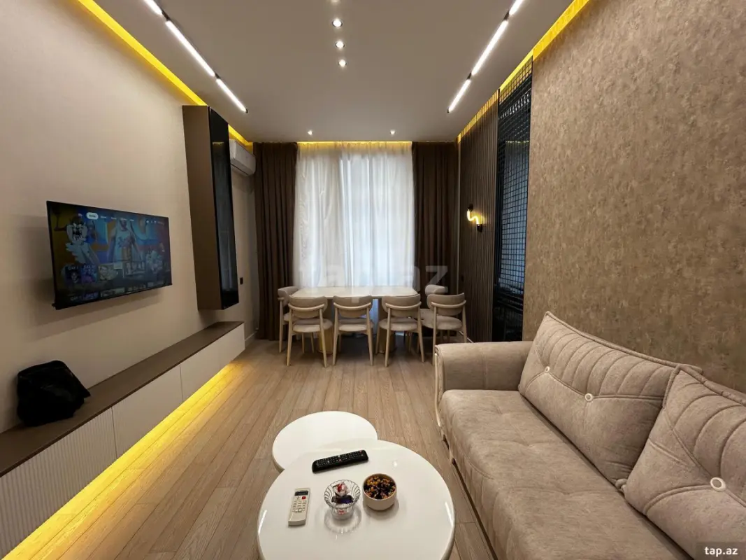 Kirayə verilir 2 otaqlı yeni tikili 70 m²