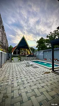 Kirayə verilir 4 otaqlı həyət evi 150 m² — Qəbələ 4 otaq 150.00 m²