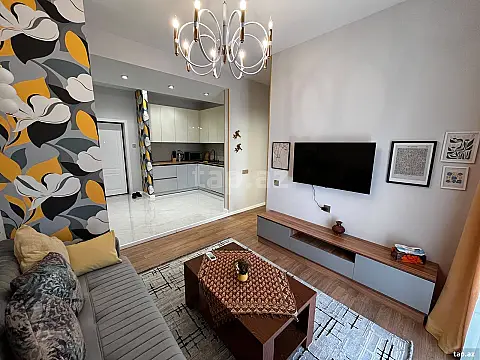 Kirayə verilir 2 otaqlı yeni tikili 60 m² — Bakı 2 otaq 60.00 m²