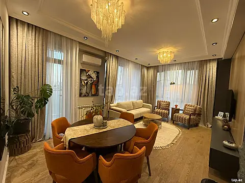 Satılır 3 otaqlı yeni tikili 95 m² — Bakı, Memar Əcəmi yanı 3 otaq 95.00 m²