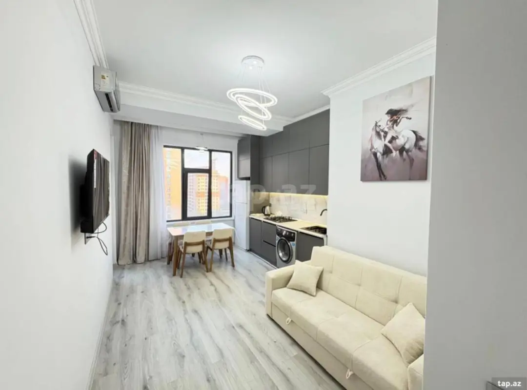 Kirayə verilir 2 otaqlı yeni tikili 65 m²