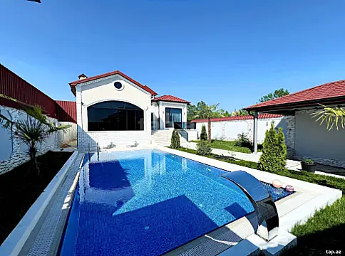 Kirayə verilir 6 otaqlı həyət evi 120 m² — Qəbələ 6 otaq 120.00 m²