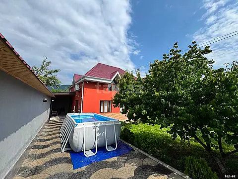 Kirayə verilir 5 otaqlı həyət evi 100 m² — Şəki 5 otaq 100.00 m²