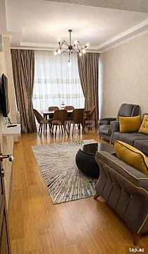 Kirayə verilir 2 otaqlı yeni tikili 85 m² — Bakı 2 otaq 85.00 m²