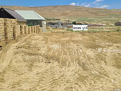 Satılır torpaq sahəsi — Bakı, Qobustan qəs.