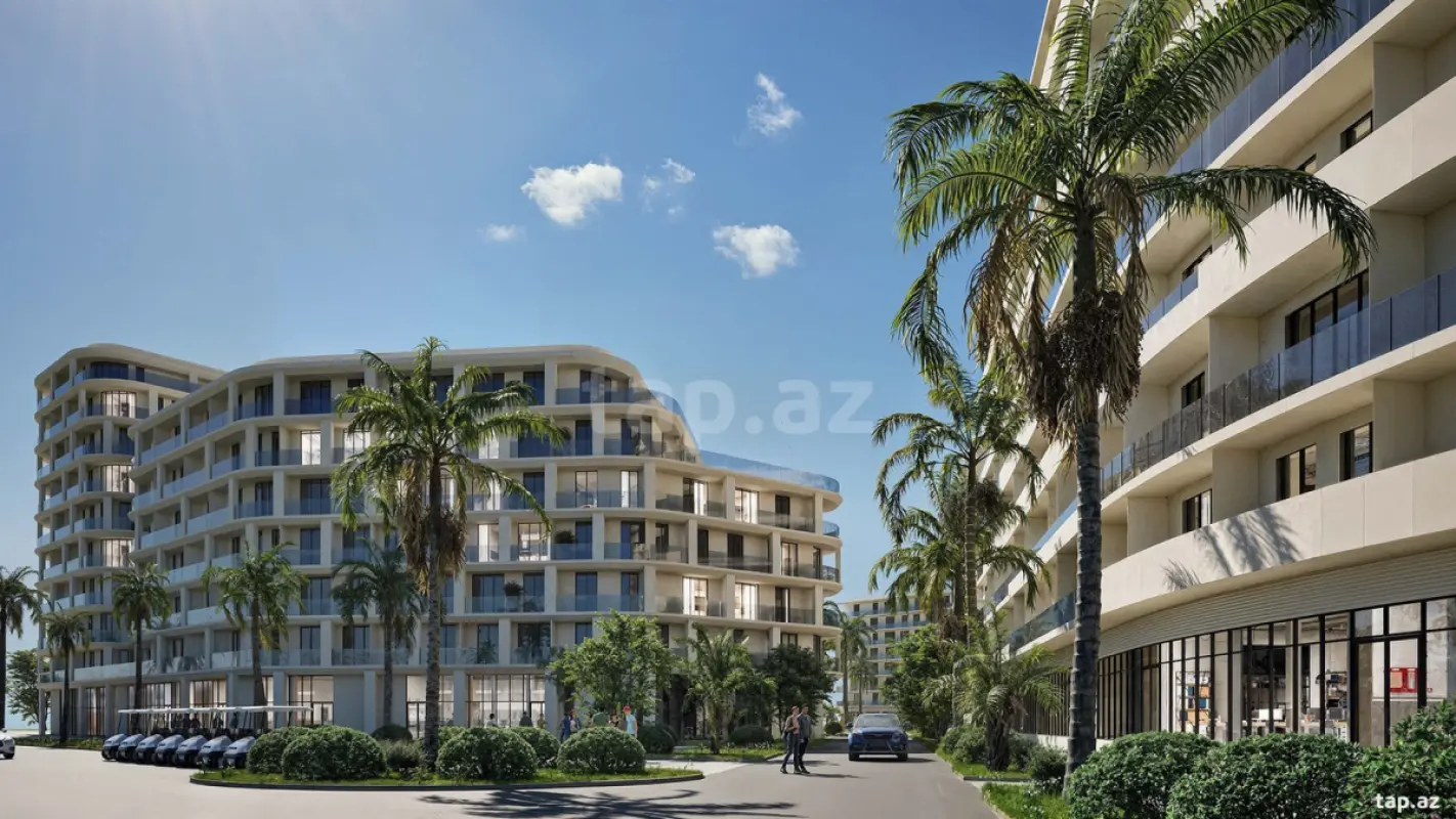 Satılır 1 otaqlı yeni tikili 43.8 m²