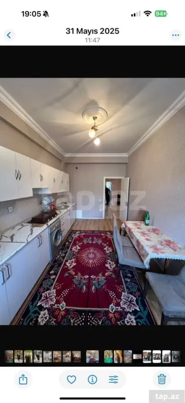 Kirayə verilir 2 otaqlı yeni tikili 110 m²