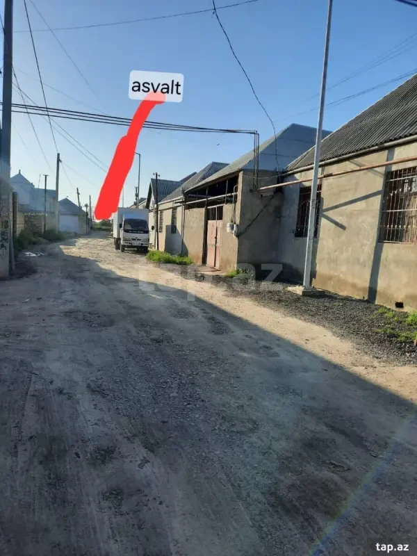 Satılır 2 otaqlı həyət evi 500 m²