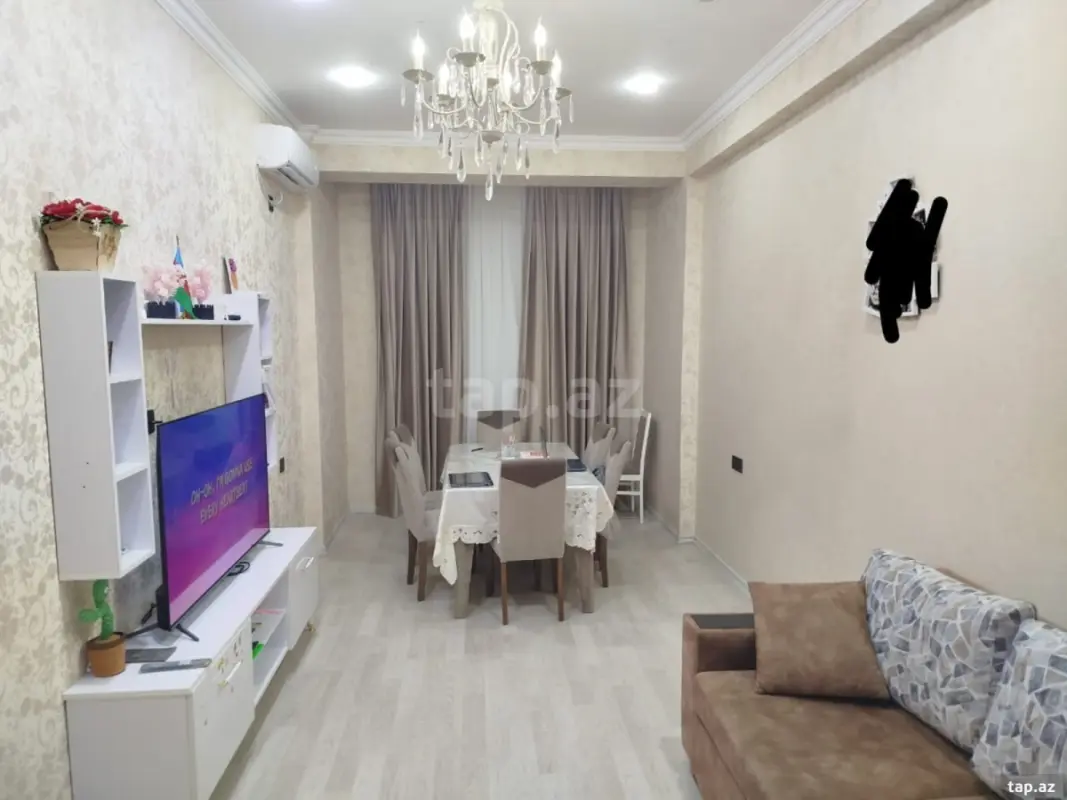 Satılır 2 otaqlı yeni tikili 54 m²