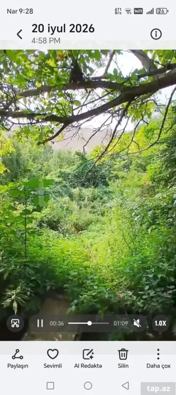 Satılır 4 otaqlı həyət evi 12000 m²