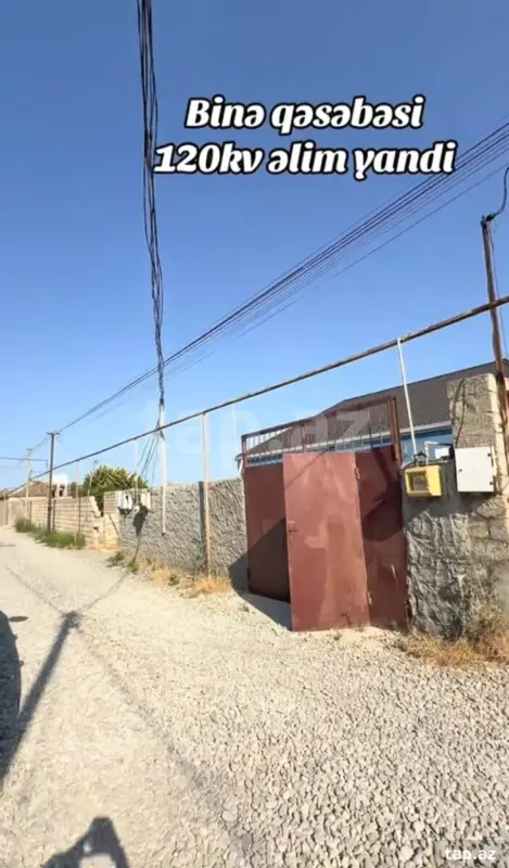 Satılır 4 otaqlı həyət evi 120 m²