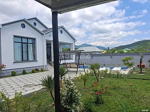 Kirayə verilir 4 otaqlı həyət evi 120 m² — Qəbələ 4 otaq 120.00 m²