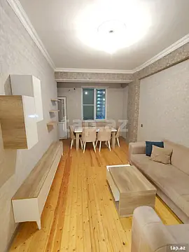 Kirayə verilir 2 otaqlı yeni tikili 56 m² — Sumqayıt, Saray 2 otaq 56.00 m²